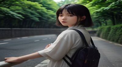 博人操雏田代际忍道传承主题配图——雏田的忍道印记以玫红光芒形式传递给博人，象征精神遗传的叙事隐喻